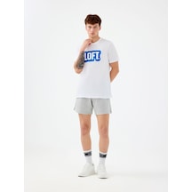 LOFT Regular Fit Erkek Şort Lf2040419 Q1.v1 Gri Melanj
