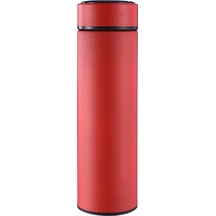 Vkemall Led Ekranlı Paslanmaz Çelik Termos: 24 Saat Sıcak/soğuk Tutar, 450ml Seyahat Bardağı