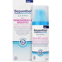 Bepanthol Derma Çok Kuru ve Hassas Ciltler İçin Nemlendirici ve Besleyici Yüz Bakım Kremi 50 ML