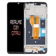 Oppo Realme C21 Lcd Ekran Dokunmatik Çıtalı Servis