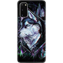 Samsung Uyumlu Galaxy A02S Kılıf Silikon Dog Eyes 1761