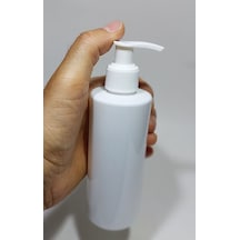 Boş Sıvı Sabun Pompalı Şişe 250 Ml Beyaz 5 Adet