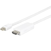 Mini Displayport To Hdmi Çevirici Dönüştürücü Adaptör Kablosu 3