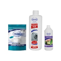 Ersağ Beyaz Çamaşır Yıkama Tozu 1 KG + Çamaşır Aktif 1 L + Çamaşır Kokusu 500 ML