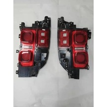 Defender 2020+için Uyumlu Kırmızı Stop Seti 90-110