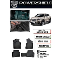 Powershıeld Hyundai Tucson 2015-2020 Uyumlu Araca Özel Premium 5d Havuzlu Oto Paspas Takımı