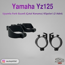Yamaha Yz125 Uyumlu Fork Guard Çatal Koruma Klipsleri 2 Adet