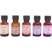Popüler Mum Esansı Seti, Amber Çikolata Lavanta Sandal Vanily, So