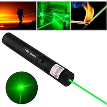 YEŞİL LAZER BÜYÜK ÇOCUK KİLİTLİ ŞARJLI ÇİZGİLİ LAZER Yeşil