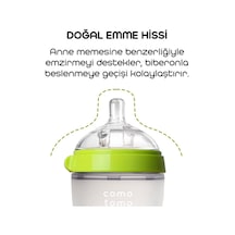 Bezos Antikolik Silikon Biberon 250 Ml 3-6 Ay Yeşil Renk: Yeşil Nıda