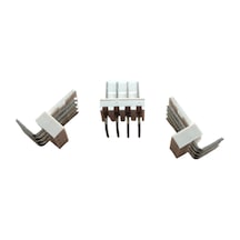 Konnektör 4pin 90c Erkek Male . 2.54mm 10 Adet Pcs