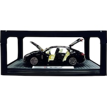 1:24 Metal Model Koleksiyon Araba Porsche Siyah 21 Cm Cz127b