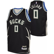 Nike Youth Milwaukee Bucks Damian Lillard 0 Statement Jersey 001