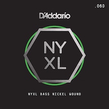 Bas Tek Tel, Nyxl Serisi, Nikel Sarım, .060 Gauge,