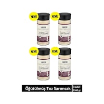 Öğütülmüş Sarımsak 60 Gr X 4 Adet
