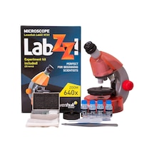 Labzz M101 Orange/portakal Mikroskop Türkçe Baskısı