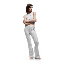 Koton Normal Bel Dar Kesim İşleme Detaylı Ribanalı Pijama Altı Gri Melanj 5slk40188mk Gri Melanj