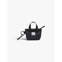 Herschel Heritage Tote Mini Çanta, Anahtarlık Charm Uniseks Siyah Çanta - 80014