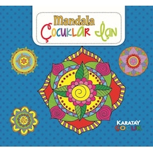 Mandala Çocuklar İçin - Mavi - Qhdh-876580