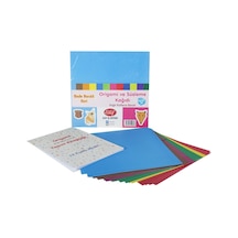 Origami Başlangıç Seti, Sade Desenli, 30 Adet, 15x15cm 8680422599388 Standart