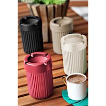 4 Adet Plastik Kokusuz Küllük Şık Tasarım Plastik Çok Renkli Yuvarlak