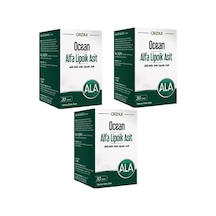 Ocean Alfa Lipoik Asit 600 Mg 30 Tablet 3 Adet