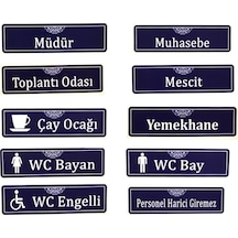 Lorex Wc Bay Bayan Engelli Yönlendirme İsimlik - Kapı İsimliği