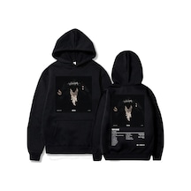 Tarzsokak Siyah Unisex Lil Baby Wham Who Hard As Me Heavy Mental Fashion Sweatshirt For Winter Fleece