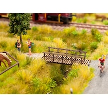 Noch 7125 Çim Kümeleri, Açık ve Koyu Yeşil, 6 mm. 36 Adet Diorama