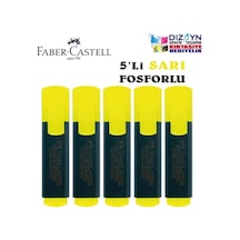 Fosforlu Kalem 5'li Sarı