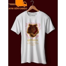 Harry Potter Grifiníria Hogwarts Baskılı Tişört Tshirt