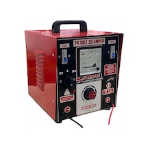 12V-24V Şarj Redresörü 25 A Akü Şarj Cihazı Amper Ayarlı
