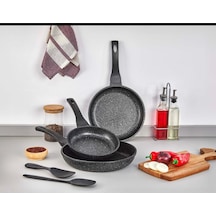 Kaliteli Opalı Granit Döküm Tava 28 Cm Diğer