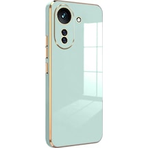 Newface Xiaomi Redmi 13c Kılıf Volet Silikon - Açık Yeşil Açık Yeşil