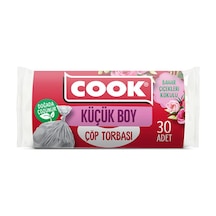 4 Adet Cook Çöp Torbası Küçük Boy Bahar Kokulu 30'lu