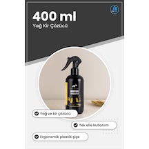 Oto Motor Temizleyici Sprey 400 Ml Yağ Kir Çözücü Araç Bakım Temi
