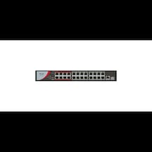 Hılook Ns-0326p-230 B , 24port, Megabit, Poe 230w, 1 Port Gigabit Lan, 1 Port Gigabit Sfp, Long Rang