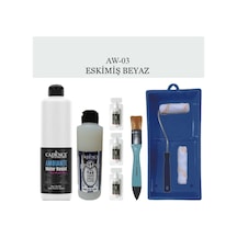 Boya Fayans Tezgah B-ambiente Islak Zemin Aw-03 Esk.beyaz 500ml Katalizör 30gr Taş Vernik 25 Çok Renkli Çok Renkli