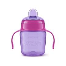 Philips Avent Eğitici DaMlatmaz Bardak, 6 Ay+, Kız Bebekler İçin, Yumuşak Silikon Uç, Kolay Tutuş, Sızdırmaz Tas Genel