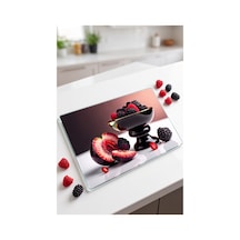 Cam Kesme Tahtası Temperli Uv Baskılı Kaymaz Ayaklı - 25x35 Cm En Çok Tercih Edilen Boyut İle Cam Kesme Ve Servis Tahtası Çok Renkli - 928940400 Çok Renkli
