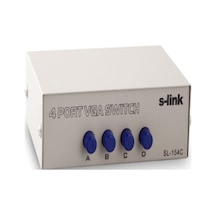 S Link Sl 154C 4 Lu Vga Swıtch
