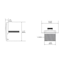 Moen T90331wr Push-n-lock Küvet Ve Duş Tahliye Kiti 1-1/2 İnç Konular, Ferforje 000 Açık Krem