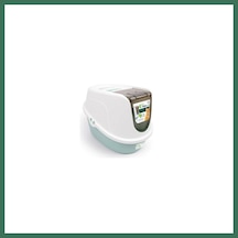 M-pets Eco Tima Kapalı Kedi Tuvaleti Large Deniz Yeşili 60x45x42 Cm Bss