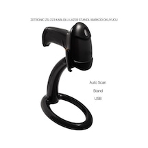 ZETRONIC ZS-223 KABLOLU LAZER STANDLI BARKOD OKUYUCU