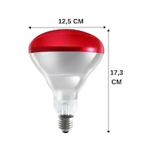Philips 250w Kızılötesi Infrared Hayvan Isıtma Ve Fizik Tedavi Lambası, Kırmızı Işık, Br125 Diğer
