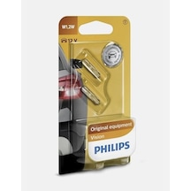 Philips Vision T5 W1,2w 12v  Otomotiv Ampulü, 2'li Paket