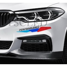 M Performance Ön Tampon Kapı Sticker Yapıştırma