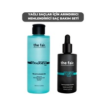 The Fair Yağlı Saçlar İçin Arındırıcı Nemlendirici Saç Bakım Seti