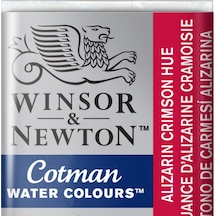 Winsor & Newton Cotman Yarım Tablet Suluboya N 003 Alizarin Crims
