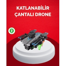 Katlanabilir Drone 1080p Kamera 0-100m Uçuş Mesafeli